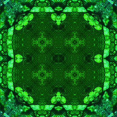 Kusursuz soyut desen. Kaleydoskop dokusu. Modern sanat modeli ve arkaplan