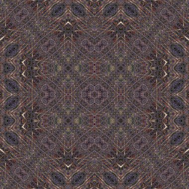 Kusursuz soyut desen. Kaleydoskop dokusu. Modern sanat modeli ve arkaplan