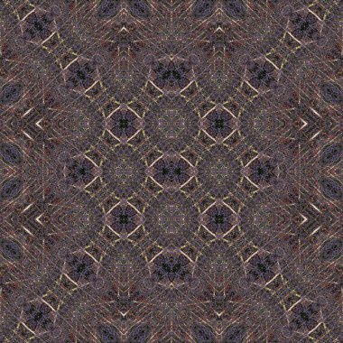 Kusursuz soyut desen. Kaleydoskop dokusu. Modern sanat modeli ve arkaplan