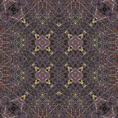 Kusursuz soyut desen. Kaleydoskop dokusu. Modern sanat modeli ve arkaplan