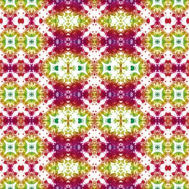 Kusursuz soyut desen. Kaleydoskop dokusu. Modern sanat modeli ve arkaplan