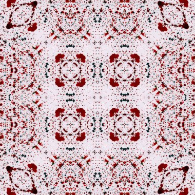 Kusursuz soyut desen. Kaleydoskop dokusu. Modern sanat modeli ve arkaplan