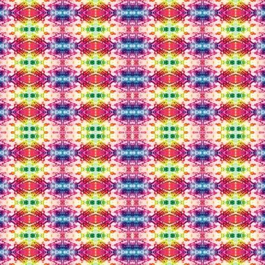 Kusursuz soyut desen. Kaleydoskop dokusu. Modern sanat modeli ve arkaplan