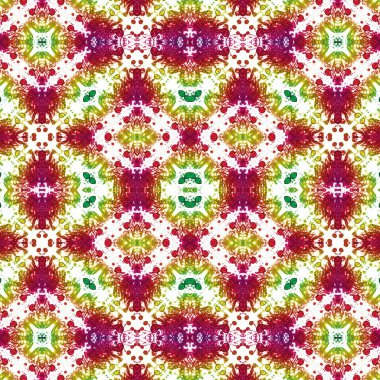 Kusursuz soyut desen. Kaleydoskop dokusu. Modern sanat modeli ve arkaplan