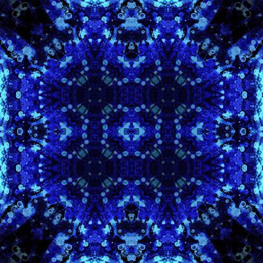 Kusursuz soyut desen. Kaleydoskop dokusu. Modern sanat modeli ve arkaplan