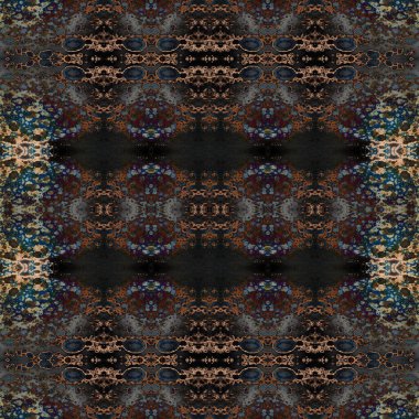 Kusursuz soyut desen. Kaleydoskop dokusu. Modern sanat modeli ve arkaplan