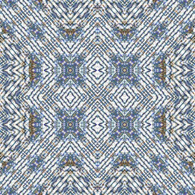 Kusursuz soyut desen. Kaleydoskop dokusu. Modern sanat modeli ve arkaplan