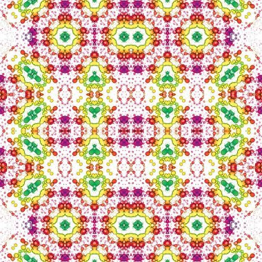 Kusursuz soyut desen. Kaleydoskop dokusu. Modern sanat modeli ve arkaplan