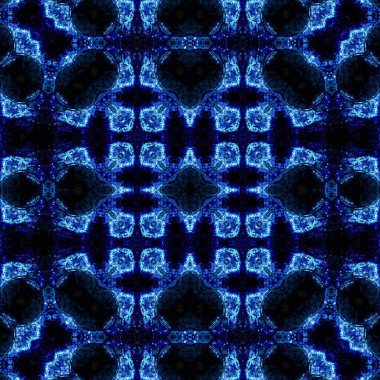 Kusursuz soyut desen. Kaleydoskop dokusu. Modern sanat modeli ve arkaplan