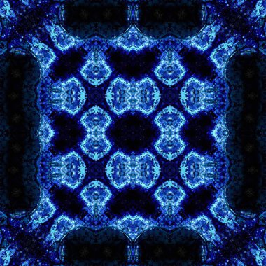 Kusursuz soyut desen. Kaleydoskop dokusu. Modern sanat modeli ve arkaplan