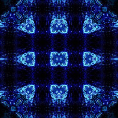 Kusursuz soyut desen. Kaleydoskop dokusu. Modern sanat modeli ve arkaplan