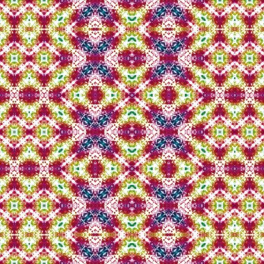 Kusursuz soyut desen. Kaleydoskop dokusu. Modern sanat modeli ve arkaplan