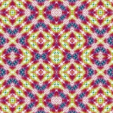 Kusursuz soyut desen. Kaleydoskop dokusu. Modern sanat modeli ve arkaplan