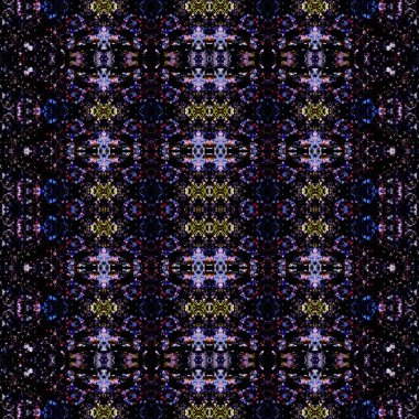 Kusursuz soyut desen. Kaleydoskop dokusu. Modern sanat modeli ve arkaplan