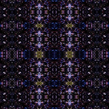 Kusursuz soyut desen. Kaleydoskop dokusu. Modern sanat modeli ve arkaplan