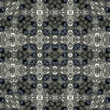 Kusursuz soyut desen. Kaleydoskop dokusu. Modern sanat modeli ve arkaplan