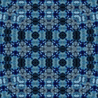 Kusursuz soyut desen. Kaleydoskop dokusu. Modern sanat modeli ve arkaplan