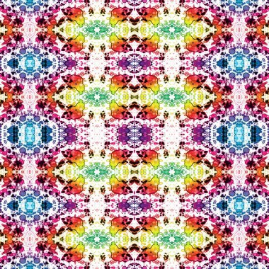 Kusursuz soyut desen. Kaleydoskop dokusu. Modern sanat modeli ve arkaplan