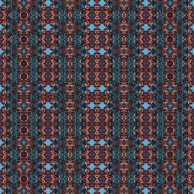 Kusursuz soyut desen. Kaleydoskop dokusu. Modern sanat modeli ve arkaplan