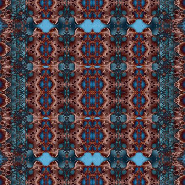 Kusursuz soyut desen. Kaleydoskop dokusu. Modern sanat modeli ve arkaplan