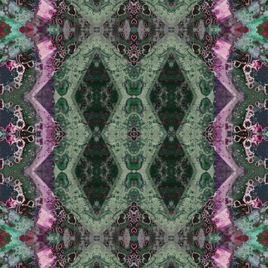 Kusursuz soyut desen. Kaleydoskop dokusu. Modern sanat modeli ve arkaplan