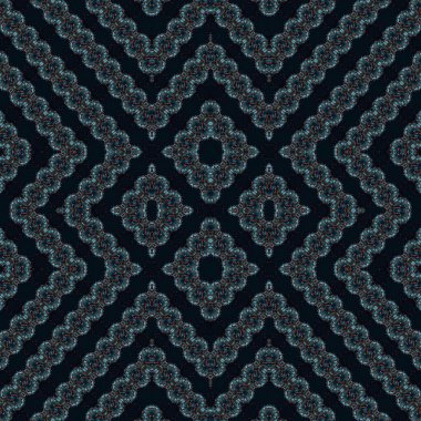 Kusursuz soyut desen. Kaleydoskop dokusu. Modern sanat modeli ve arkaplan