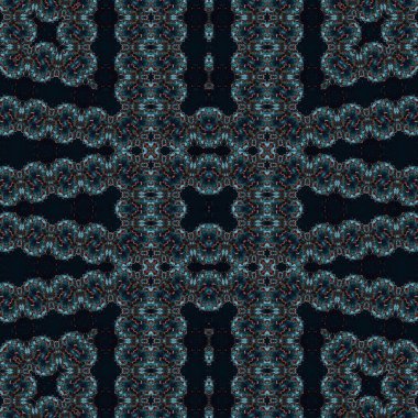 Kusursuz soyut desen. Kaleydoskop dokusu. Modern sanat modeli ve arkaplan