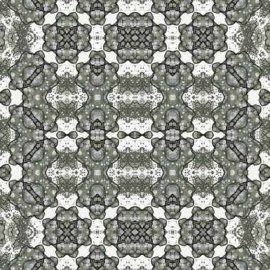 Kusursuz soyut desen. Kaleydoskop dokusu. Modern sanat modeli ve arkaplan