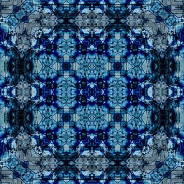 Kusursuz soyut desen. Kaleydoskop dokusu. Modern sanat modeli ve arkaplan