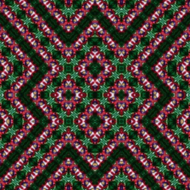 Kusursuz soyut desen. Kaleydoskop dokusu. Modern sanat modeli ve arkaplan