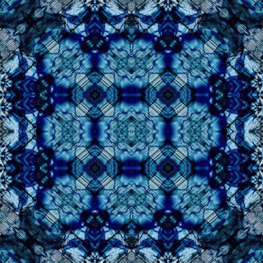Kusursuz soyut desen. Kaleydoskop dokusu. Modern sanat modeli ve arkaplan