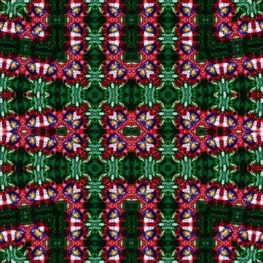 Kusursuz soyut desen. Kaleydoskop dokusu. Modern sanat modeli ve arkaplan