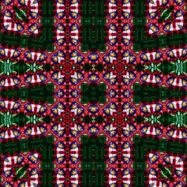 Kusursuz soyut desen. Kaleydoskop dokusu. Modern sanat modeli ve arkaplan