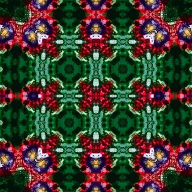 Kusursuz soyut desen. Kaleydoskop dokusu. Modern sanat modeli ve arkaplan