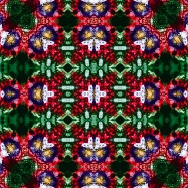 Kusursuz soyut desen. Kaleydoskop dokusu. Modern sanat modeli ve arkaplan