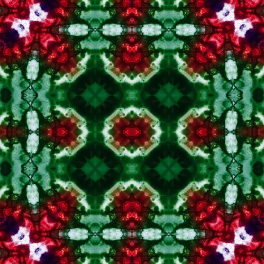 Kusursuz soyut desen. Kaleydoskop dokusu. Modern sanat modeli ve arkaplan