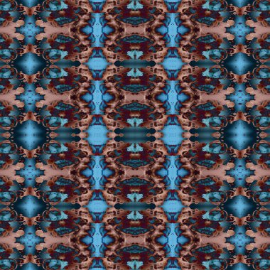 Kusursuz soyut desen. Kaleydoskop dokusu. Modern sanat modeli ve arkaplan