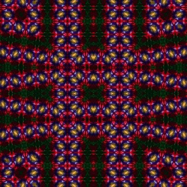 Kusursuz soyut desen. Kaleydoskop dokusu. Modern sanat modeli ve arkaplan