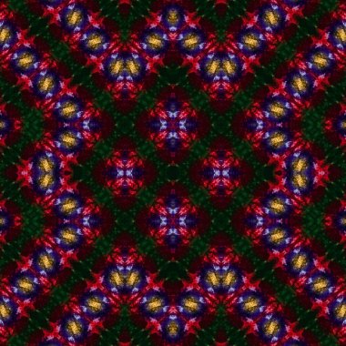 Kusursuz soyut desen. Kaleydoskop dokusu. Modern sanat modeli ve arkaplan