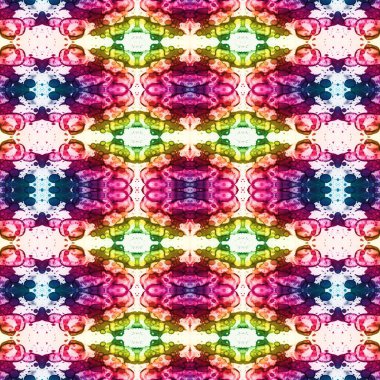 Kusursuz soyut desen. Kaleydoskop dokusu. Modern sanat modeli ve arkaplan