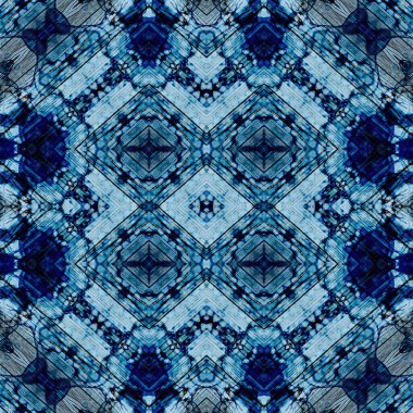 Kusursuz soyut desen. Kaleydoskop dokusu. Modern sanat modeli ve arkaplan