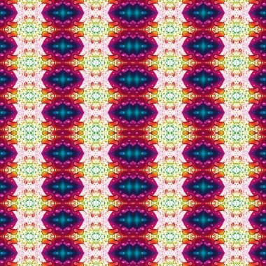 Kusursuz soyut desen. Kaleydoskop dokusu. Modern sanat modeli ve arkaplan