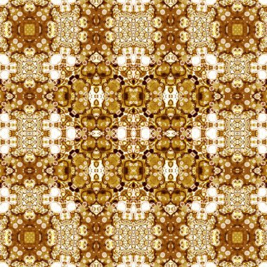 Kusursuz soyut desen. Kaleydoskop dokusu. Modern sanat modeli ve arkaplan