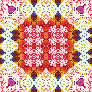 Kusursuz desen. Kusursuz doku ve arka plan. Soyut kaleydoskop