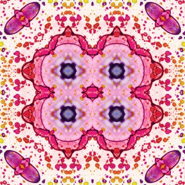 Kusursuz desen. Kusursuz doku ve arka plan. Soyut kaleydoskop