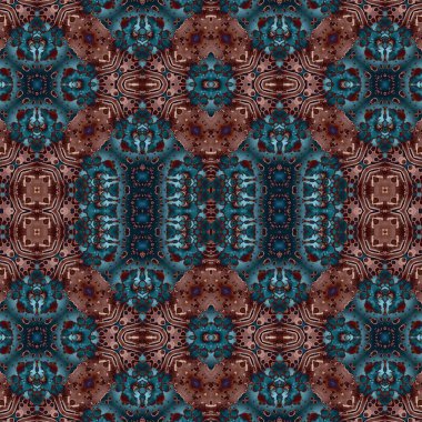 Kusursuz desen. Kusursuz doku ve arka plan. Soyut kaleydoskop