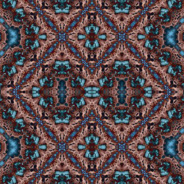 Kusursuz desen. Kusursuz doku ve arka plan. Soyut kaleydoskop