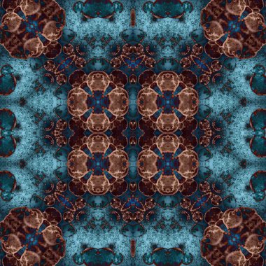 Kusursuz desen. Kusursuz doku ve arka plan. Soyut kaleydoskop