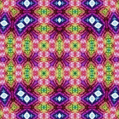 Kusursuz desen. Kusursuz doku ve arka plan. Soyut kaleydoskop