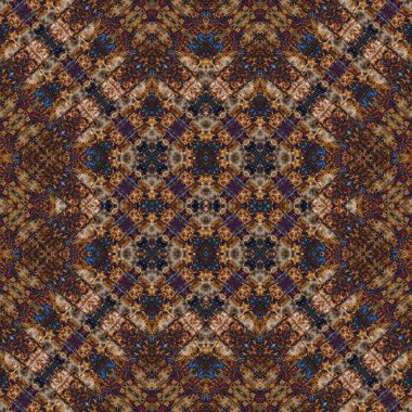 Kusursuz desen. Kusursuz doku ve arka plan. Soyut kaleydoskop